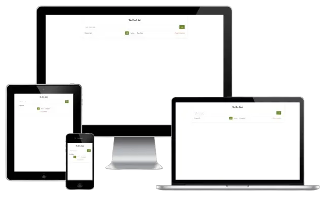 Thumbnail preview of the To-Do List web app